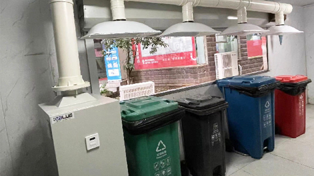 苏州春之韵社区垃圾房除臭项目